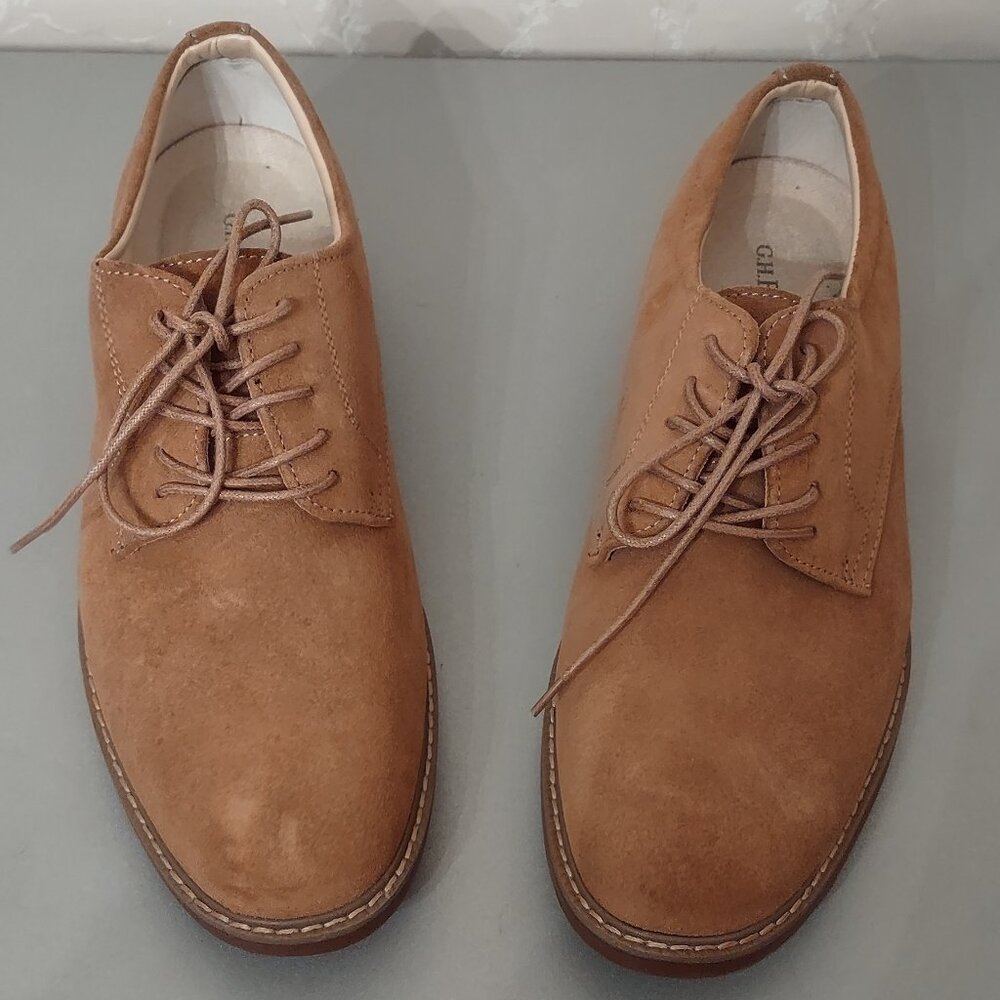 GH Bass & Co. Men's Oxford PasadenaTP Shoes Size 12D Buck Suede